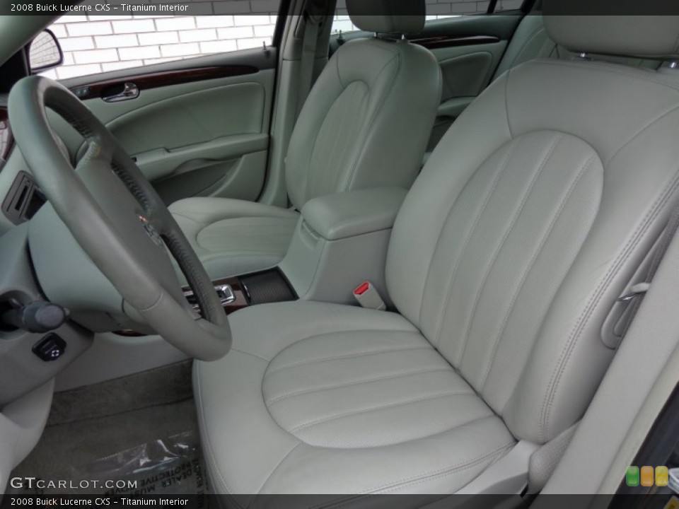 Titanium Interior Front Seat for the 2008 Buick Lucerne CXS #82147804