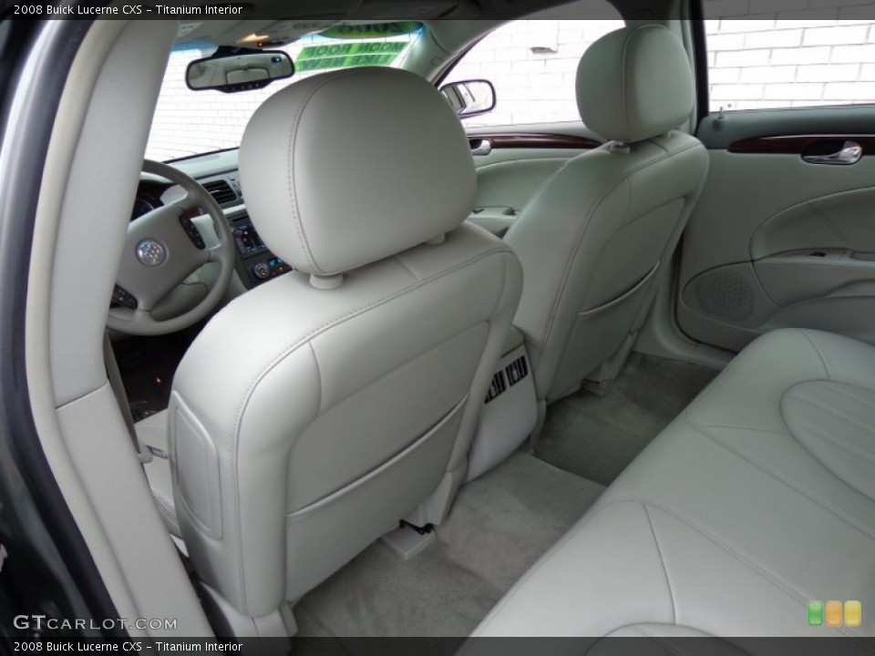 Titanium Interior Rear Seat for the 2008 Buick Lucerne CXS #82147871