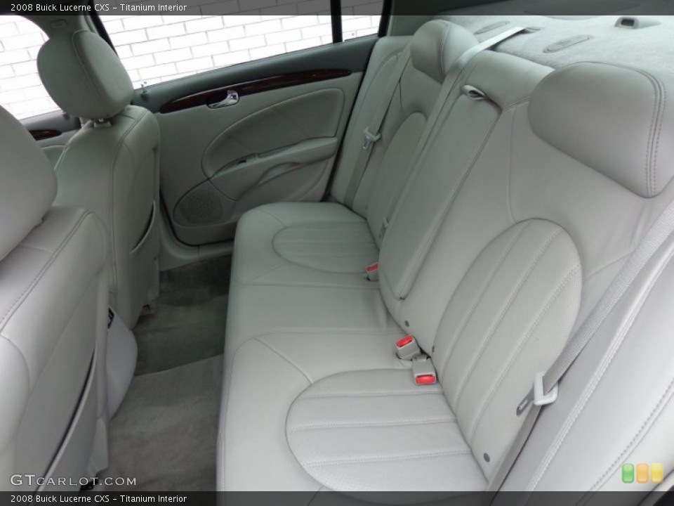 Titanium Interior Rear Seat for the 2008 Buick Lucerne CXS #82147897