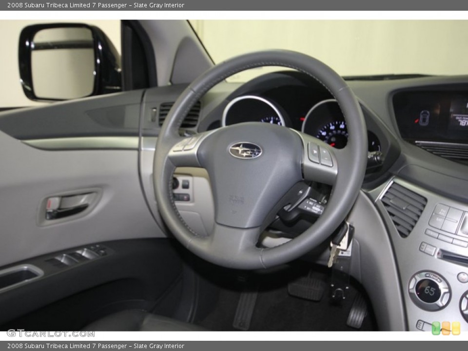 Slate Gray Interior Steering Wheel for the 2008 Subaru Tribeca Limited 7 Passenger #82148496