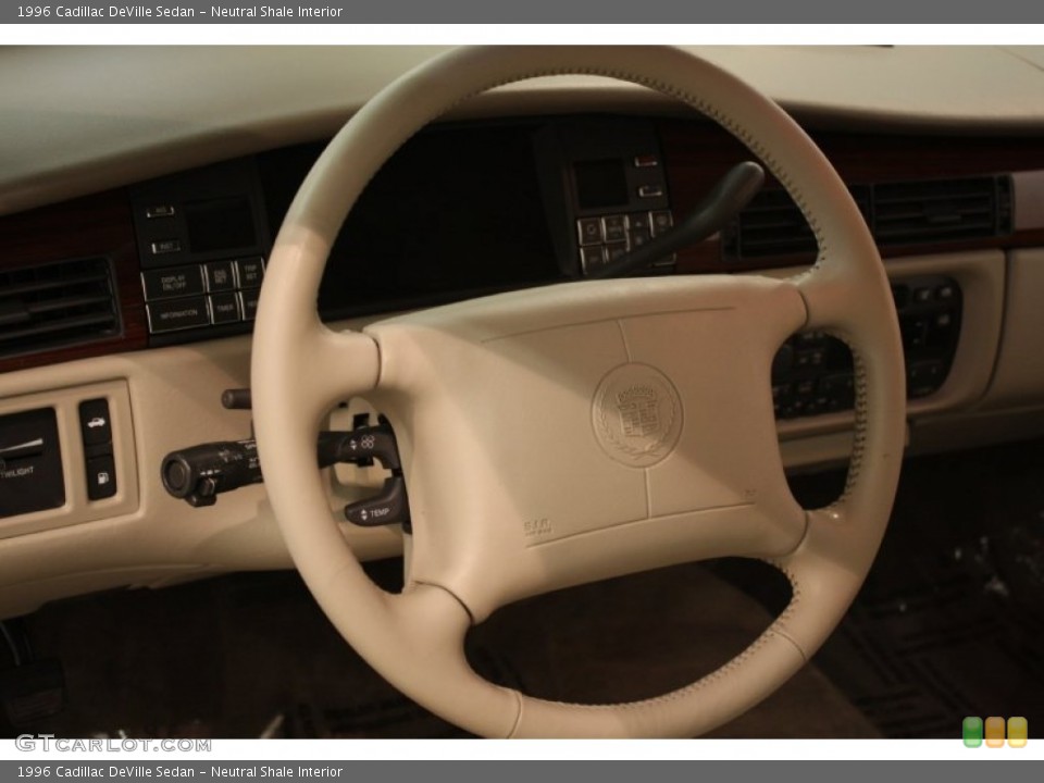 Neutral Shale Interior Steering Wheel for the 1996 Cadillac DeVille Sedan #82149685