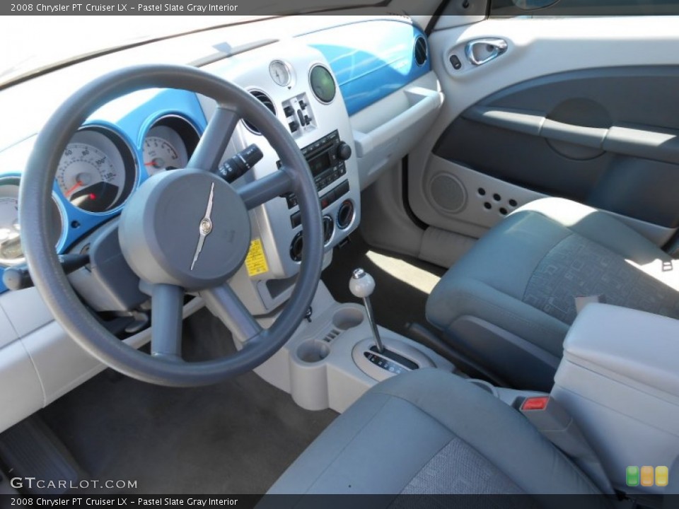 Pastel Slate Gray Interior Prime Interior for the 2008 Chrysler PT Cruiser LX #82149808