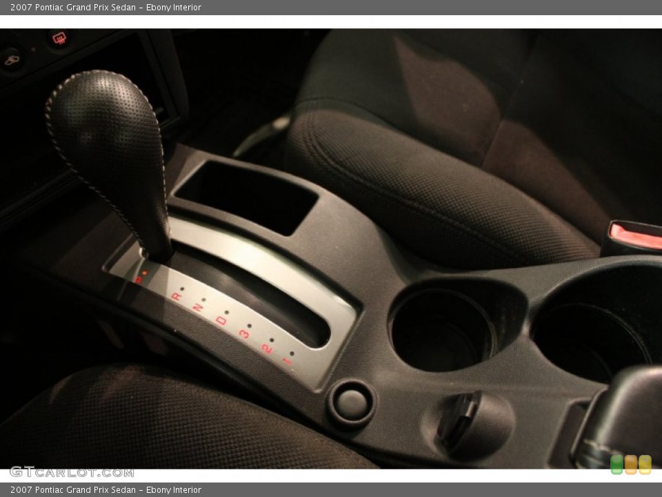 Ebony Interior Transmission for the 2007 Pontiac Grand Prix Sedan #82158166