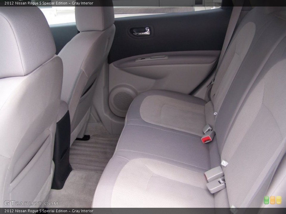 Gray Interior Rear Seat for the 2012 Nissan Rogue S Special Edition #82159606