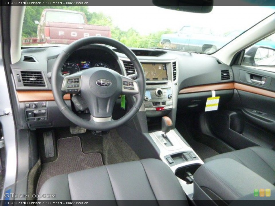 Black Interior Photo for the 2014 Subaru Outback 2.5i Limited #82161933