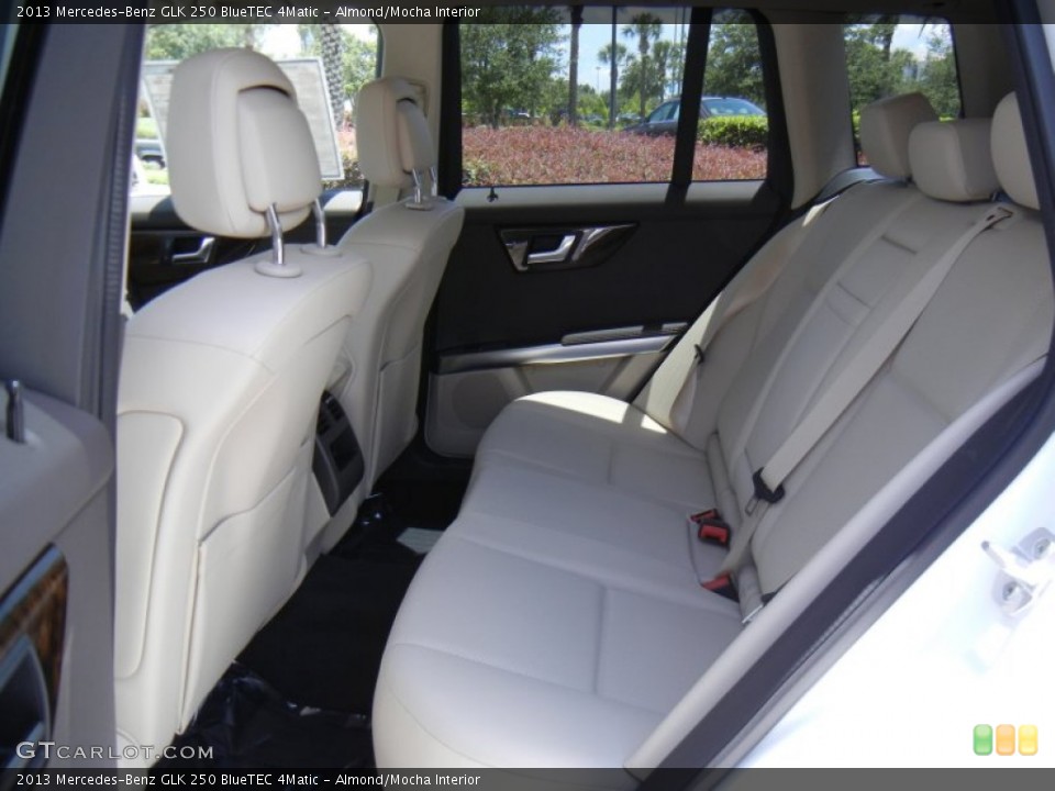 Almond/Mocha Interior Rear Seat for the 2013 Mercedes-Benz GLK 250 BlueTEC 4Matic #82162148