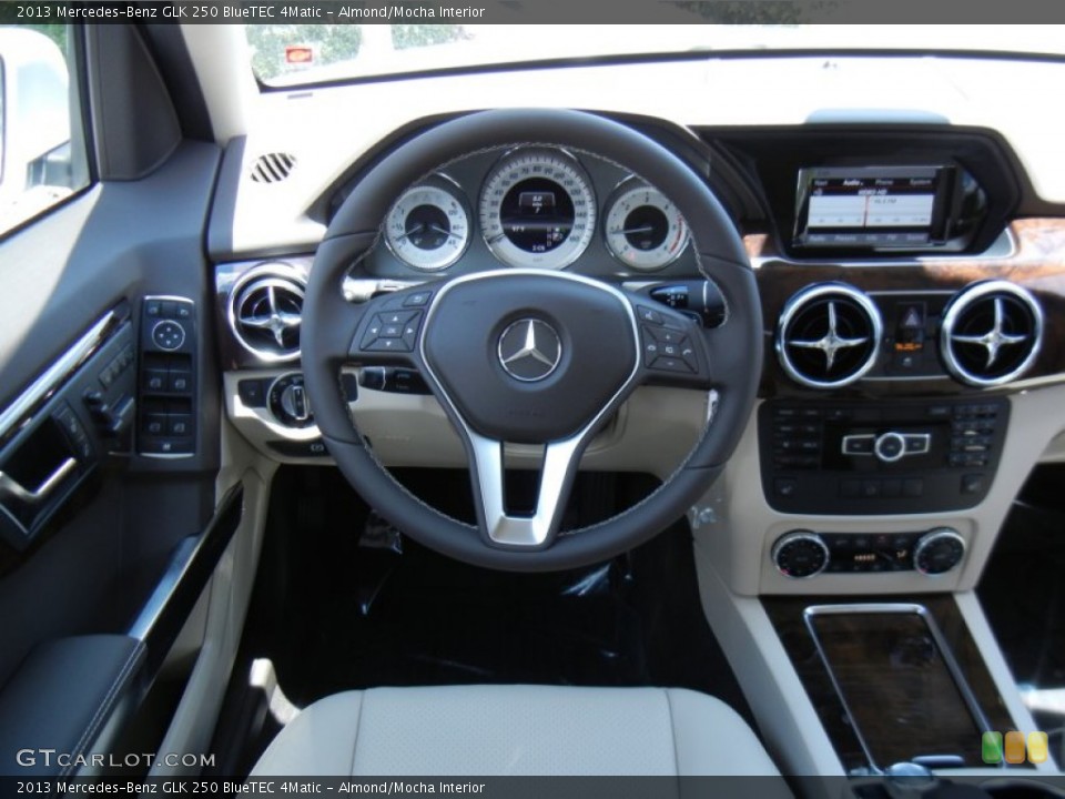 Almond/Mocha Interior Dashboard for the 2013 Mercedes-Benz GLK 250 BlueTEC 4Matic #82162169