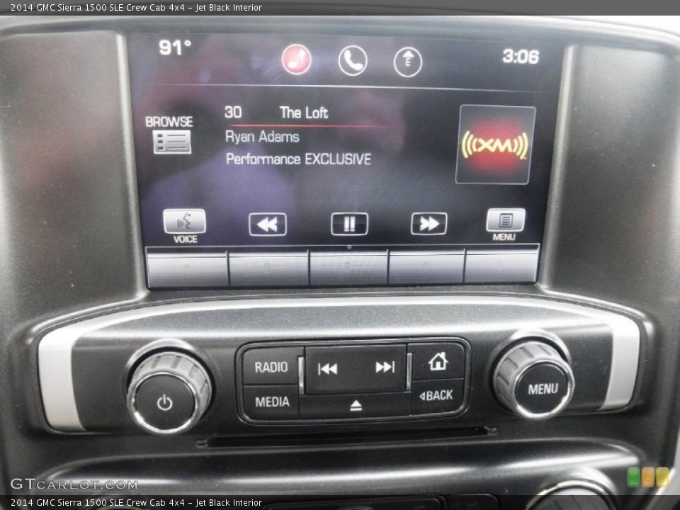 Jet Black Interior Controls for the 2014 GMC Sierra 1500 SLE Crew Cab 4x4 #82163653