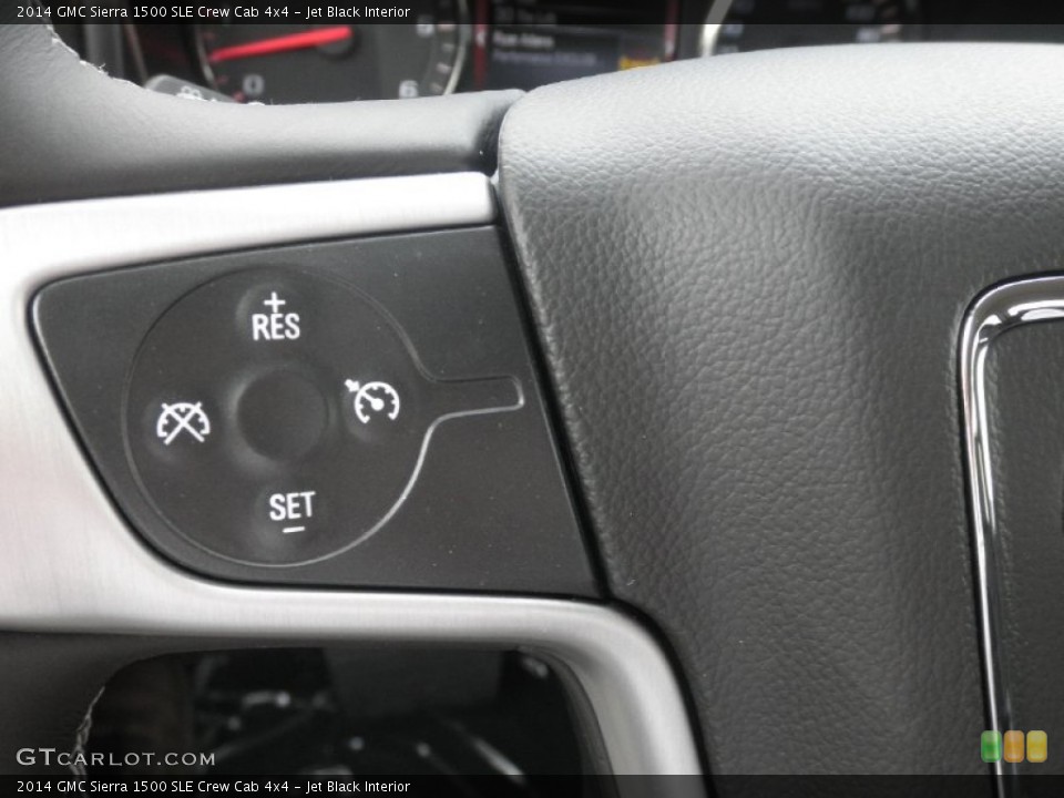 Jet Black Interior Controls for the 2014 GMC Sierra 1500 SLE Crew Cab 4x4 #82163849