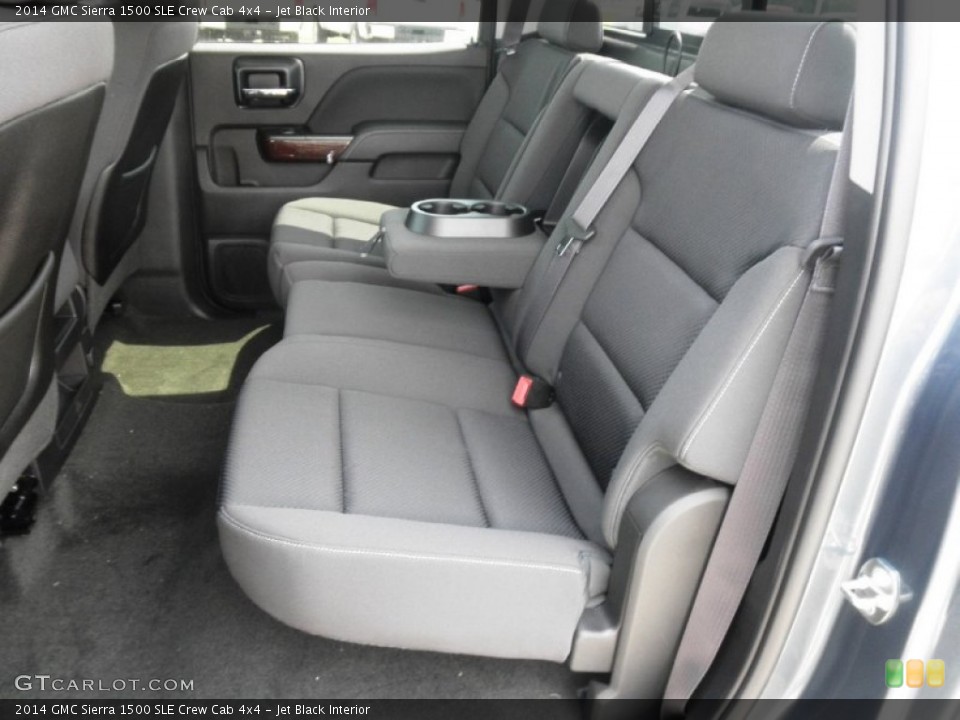 Jet Black Interior Rear Seat for the 2014 GMC Sierra 1500 SLE Crew Cab 4x4 #82164038