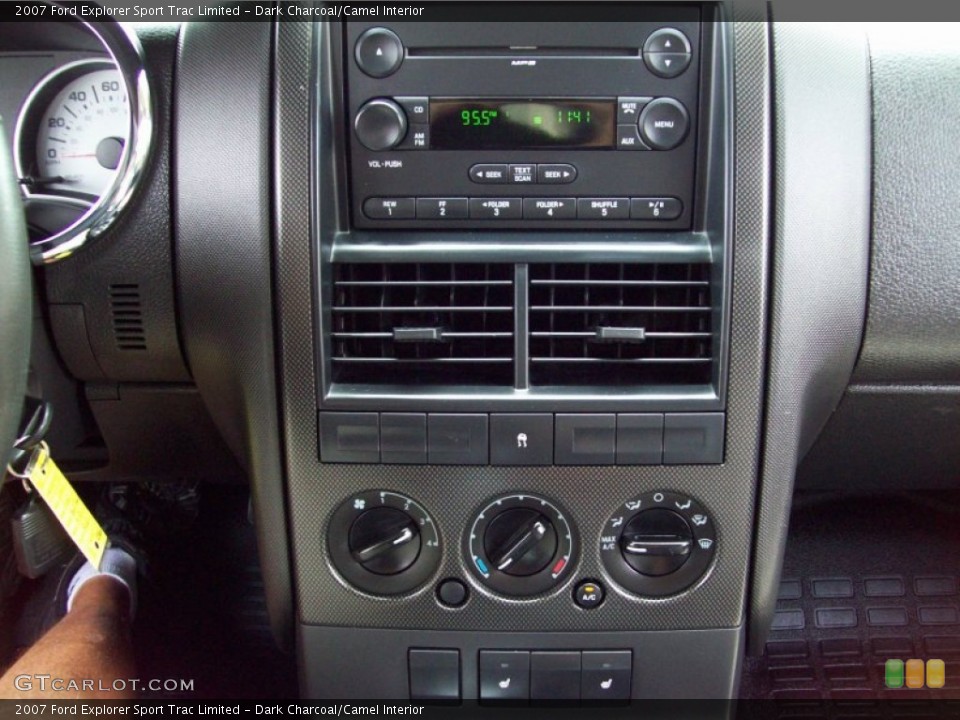 Dark Charcoal/Camel Interior Controls for the 2007 Ford Explorer Sport Trac Limited #82166040