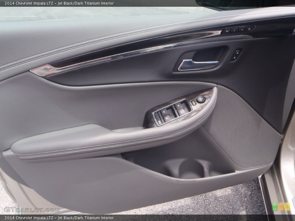 Jet Black/Dark Titanium Interior Door Panel for the 2014 Chevrolet Impala LTZ #82166240