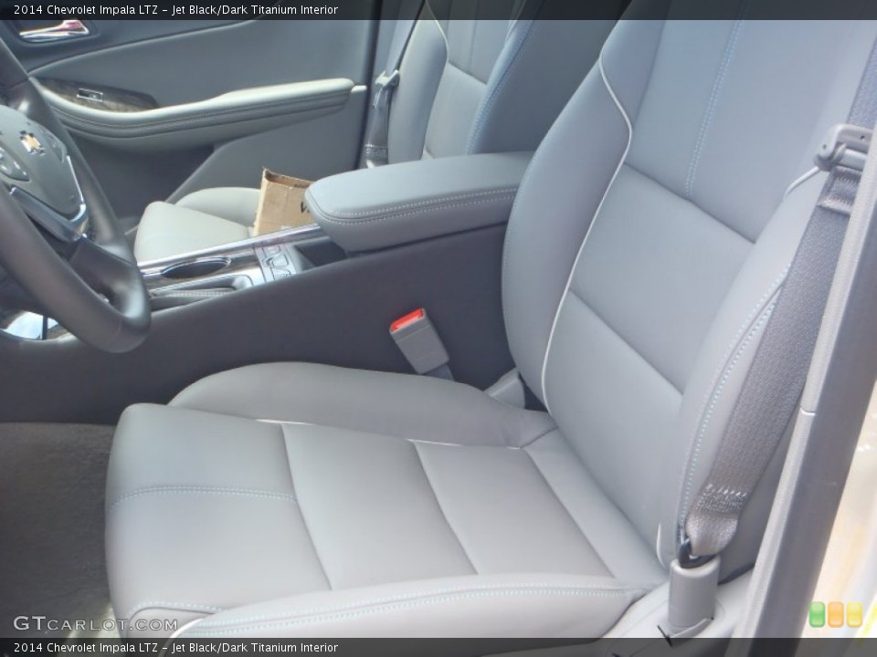 Jet Black/Dark Titanium Interior Front Seat for the 2014 Chevrolet Impala LTZ #82166289