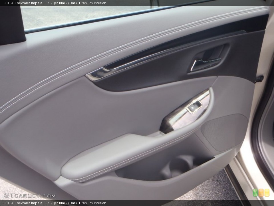 Jet Black/Dark Titanium Interior Door Panel for the 2014 Chevrolet Impala LTZ #82166585
