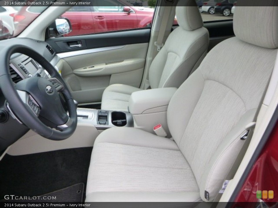 Ivory Interior Photo for the 2014 Subaru Outback 2.5i Premium #82166643