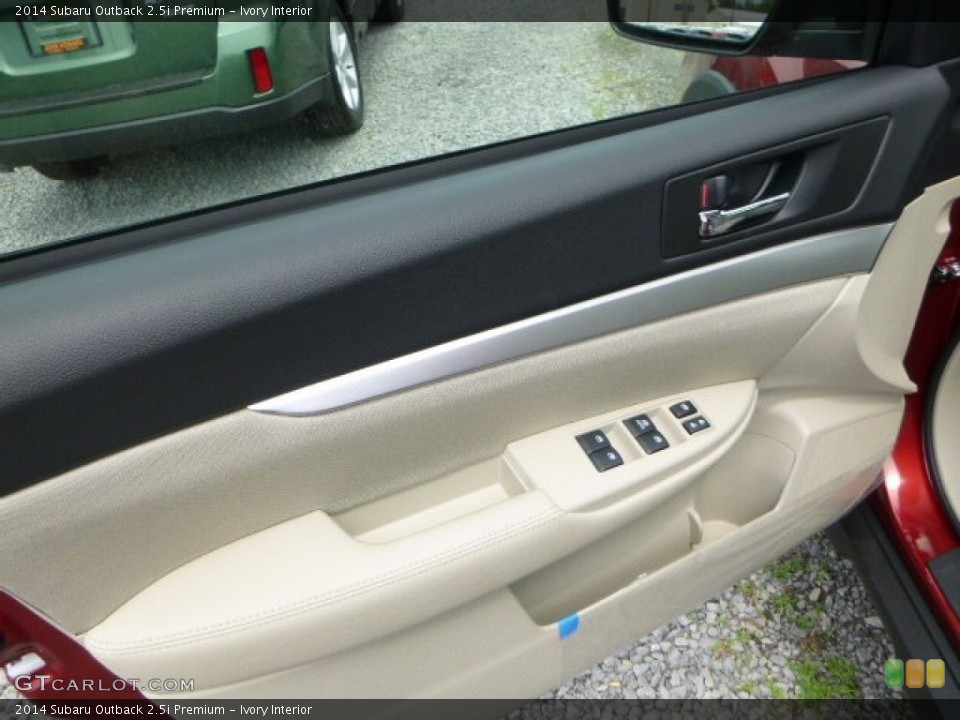 Ivory Interior Door Panel for the 2014 Subaru Outback 2.5i Premium #82166736