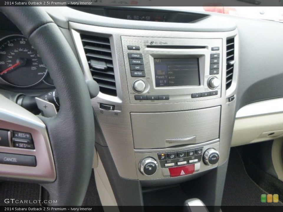 Ivory Interior Controls for the 2014 Subaru Outback 2.5i Premium #82166824