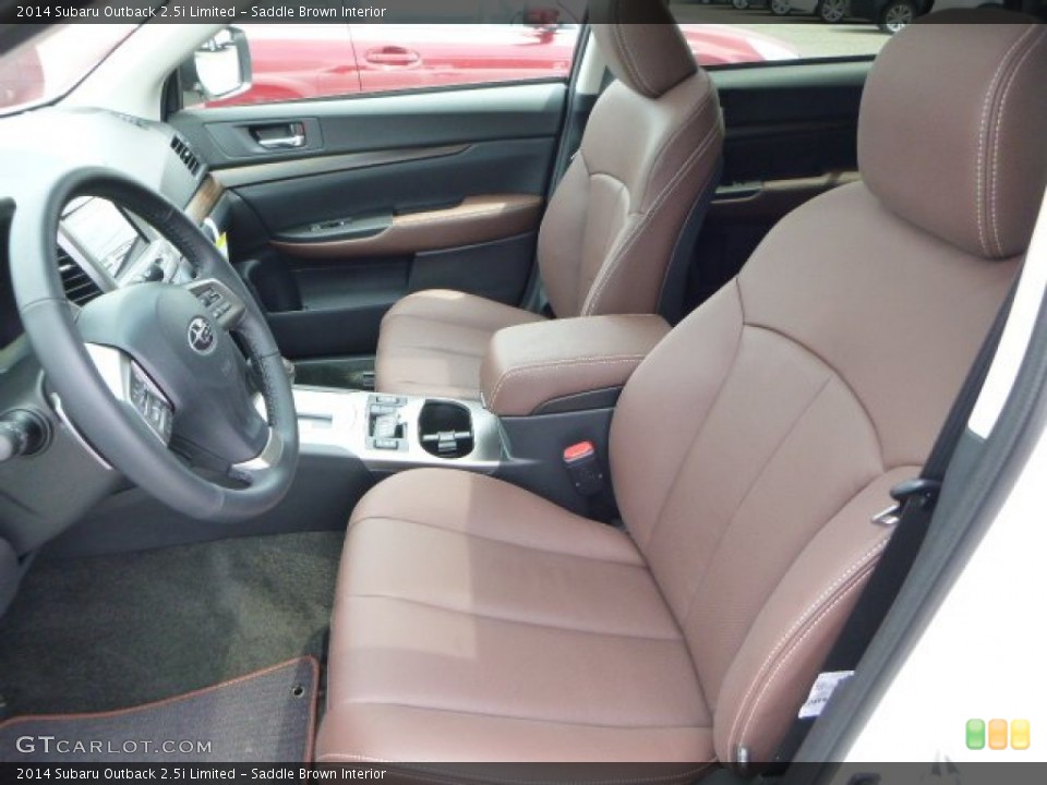 Saddle Brown Interior Photo for the 2014 Subaru Outback 2.5i Limited #82167122