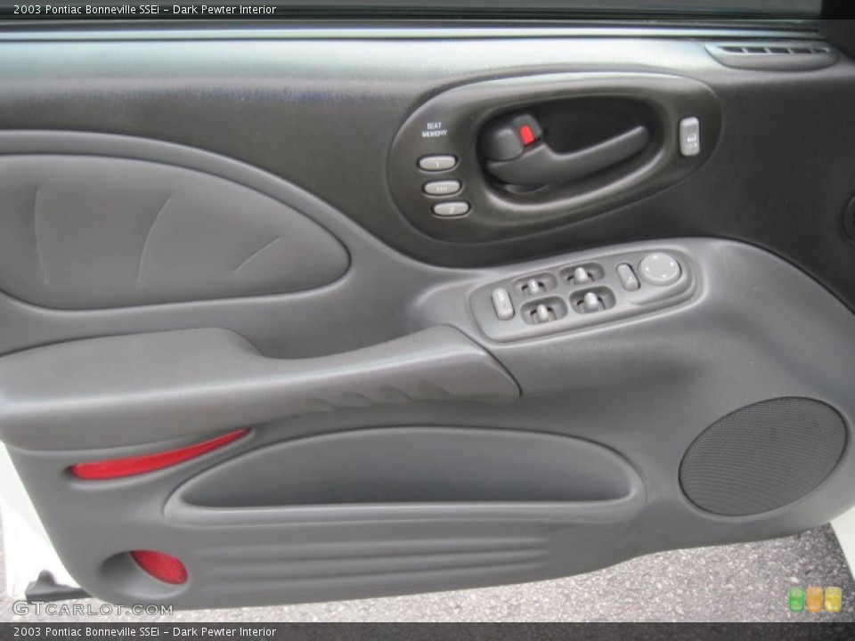 Dark Pewter Interior Door Panel for the 2003 Pontiac Bonneville SSEi #82167605