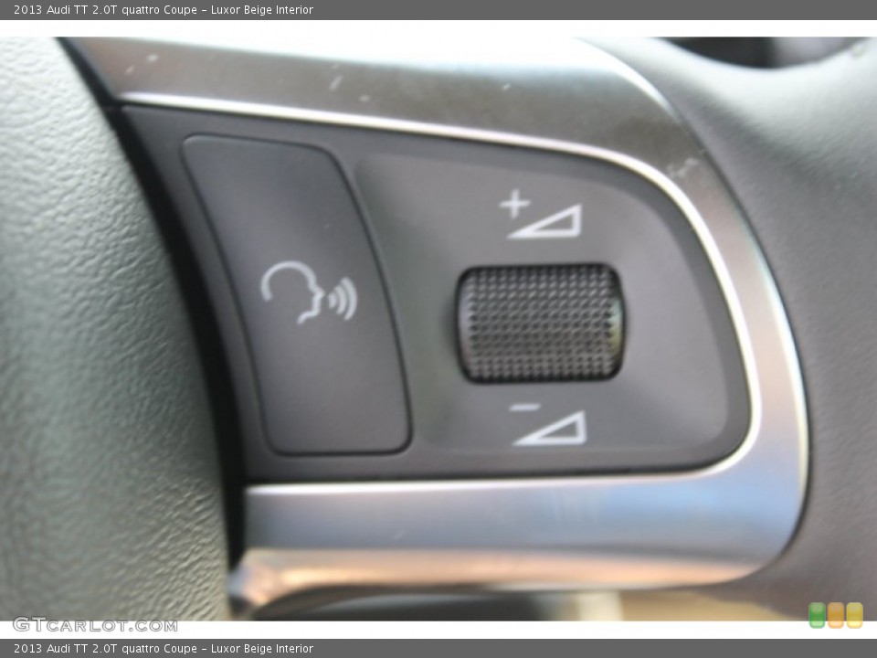 Luxor Beige Interior Controls for the 2013 Audi TT 2.0T quattro Coupe #82167791
