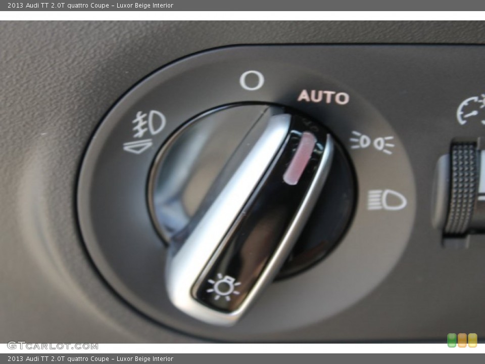 Luxor Beige Interior Controls for the 2013 Audi TT 2.0T quattro Coupe #82167839