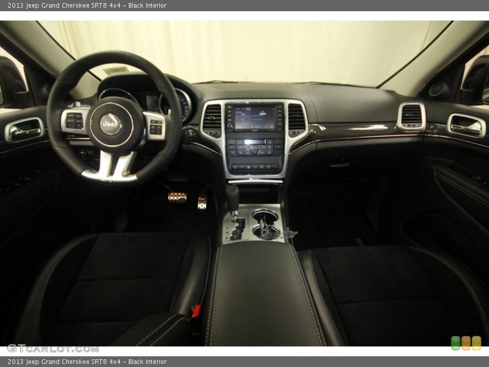 Black Interior Dashboard for the 2013 Jeep Grand Cherokee SRT8 4x4 #82168847