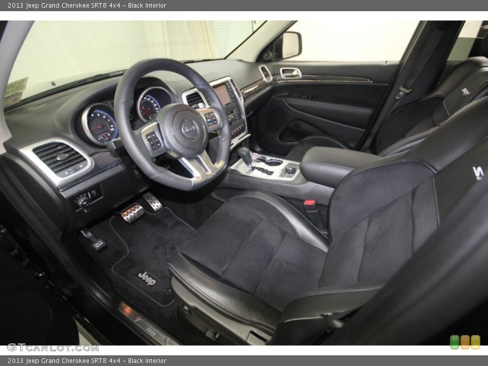 Black Interior Prime Interior for the 2013 Jeep Grand Cherokee SRT8 4x4 #82169006