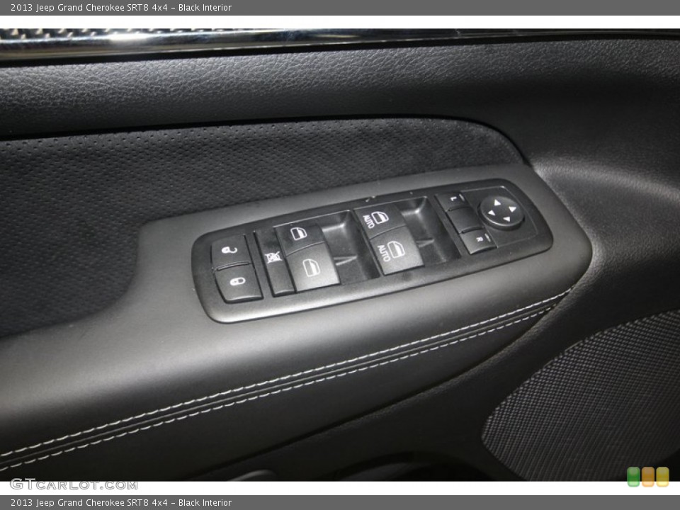 Black Interior Controls for the 2013 Jeep Grand Cherokee SRT8 4x4 #82169072