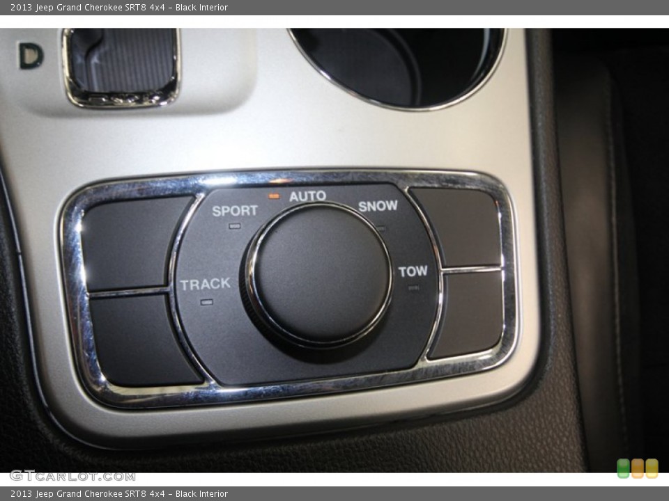 Black Interior Controls for the 2013 Jeep Grand Cherokee SRT8 4x4 #82169279