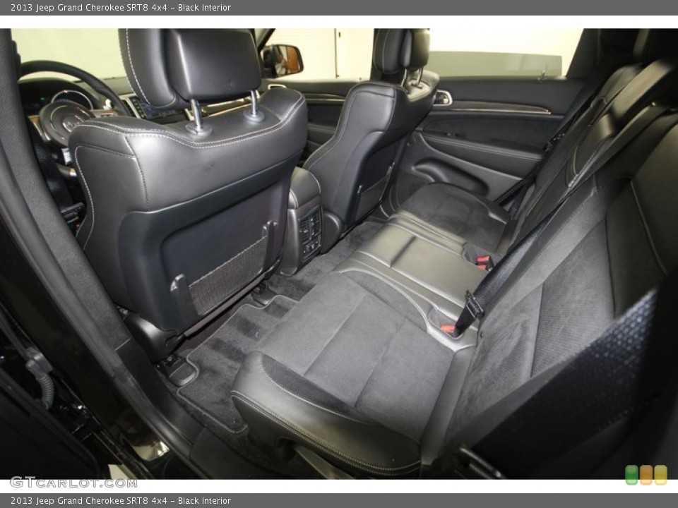 Black Interior Rear Seat for the 2013 Jeep Grand Cherokee SRT8 4x4 #82169432