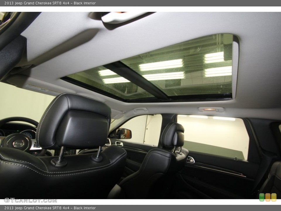 Black Interior Sunroof for the 2013 Jeep Grand Cherokee SRT8 4x4 #82169460