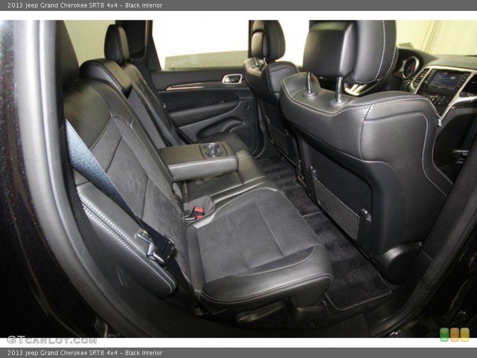 Black Interior Rear Seat for the 2013 Jeep Grand Cherokee SRT8 4x4 #82169570