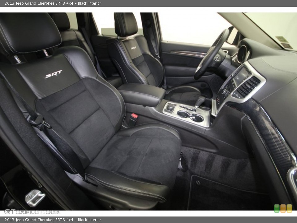 Black Interior Front Seat for the 2013 Jeep Grand Cherokee SRT8 4x4 #82169708