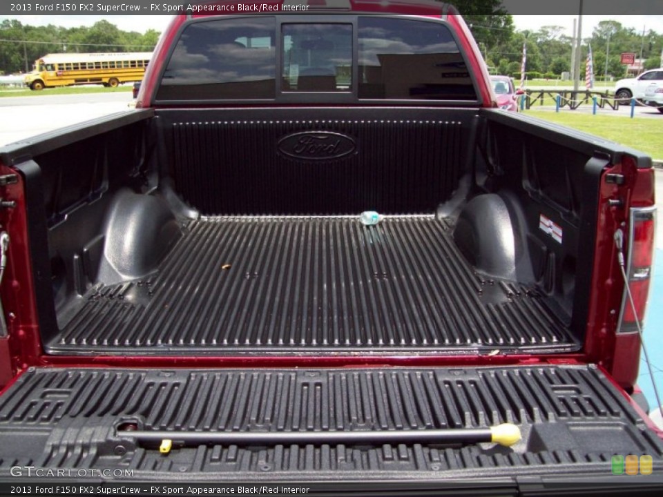 FX Sport Appearance Black/Red Interior Trunk for the 2013 Ford F150 FX2 SuperCrew #82173140
