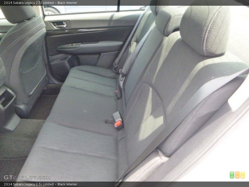 Black Interior Rear Seat for the 2014 Subaru Legacy 2.5i Limited #82173527