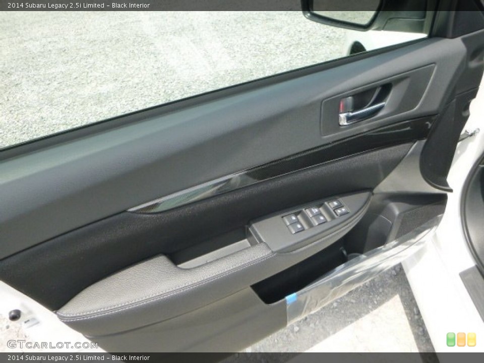 Black Interior Door Panel for the 2014 Subaru Legacy 2.5i Limited #82173592