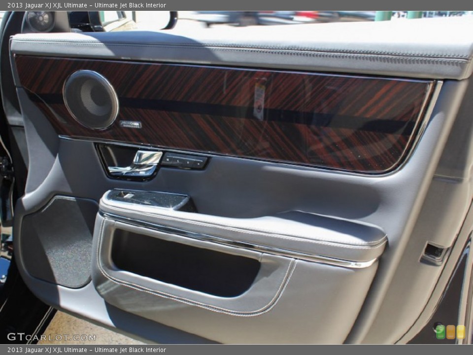 Ultimate Jet Black Interior Door Panel for the 2013 Jaguar XJ XJL Ultimate #82174649