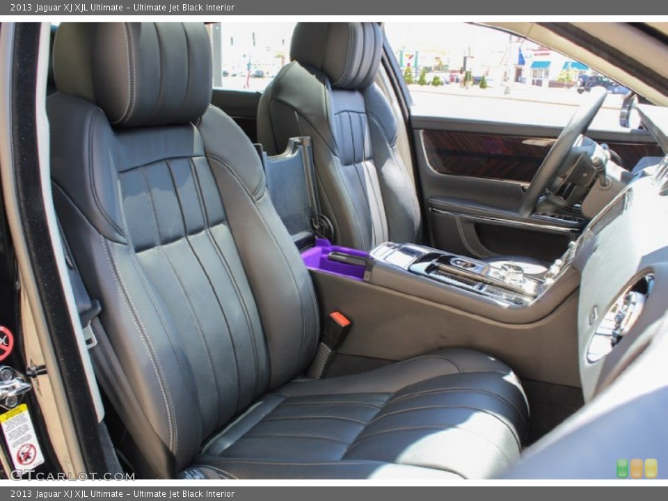 Ultimate Jet Black Interior Photo for the 2013 Jaguar XJ XJL Ultimate #82174671