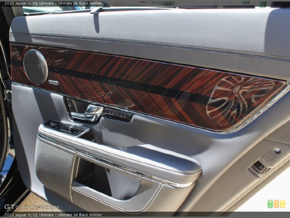 Ultimate Jet Black Interior Door Panel for the 2013 Jaguar XJ XJL Ultimate #82174724