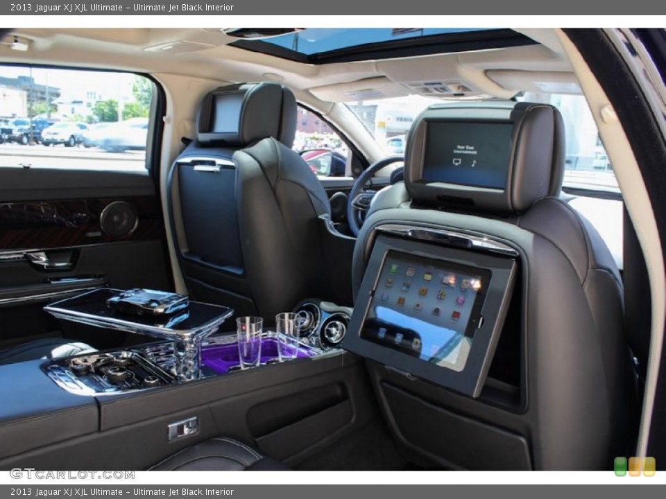 Ultimate Jet Black Interior Rear Seat for the 2013 Jaguar XJ XJL Ultimate #82174747