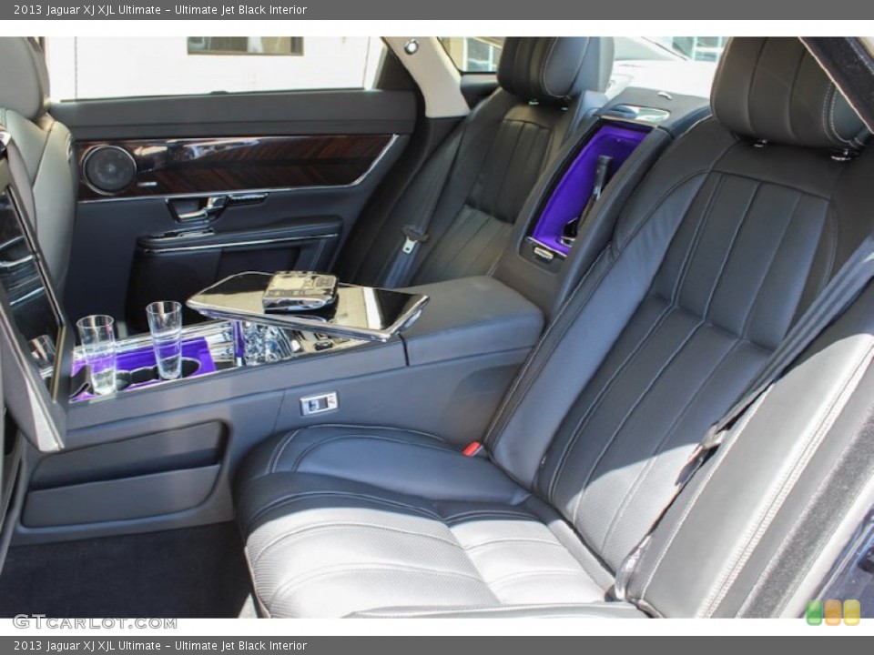 Ultimate Jet Black Interior Rear Seat for the 2013 Jaguar XJ XJL Ultimate #82174862
