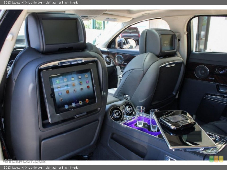 Ultimate Jet Black Interior Rear Seat for the 2013 Jaguar XJ XJL Ultimate #82174883