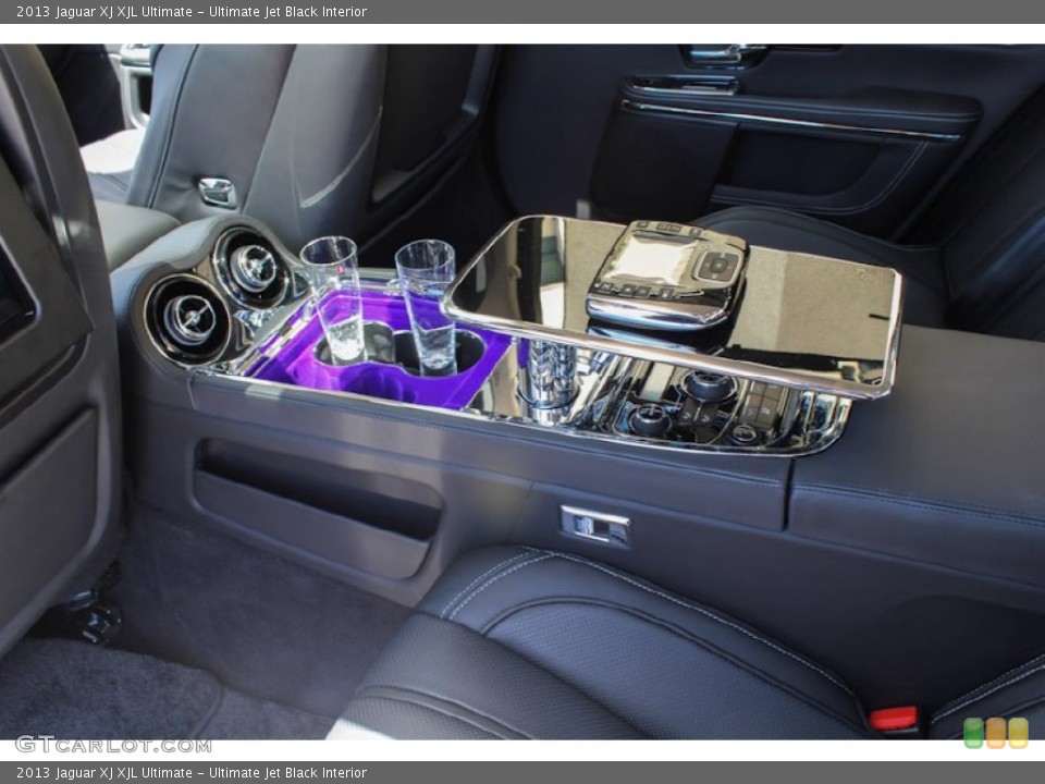 Ultimate Jet Black Interior Rear Seat for the 2013 Jaguar XJ XJL Ultimate #82174907