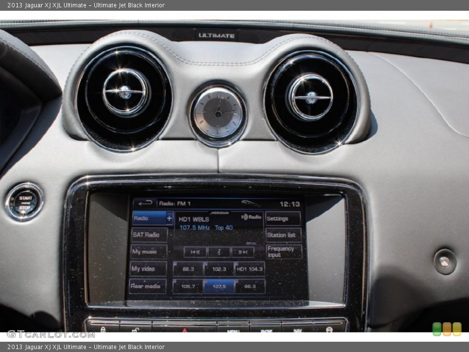 Ultimate Jet Black Interior Controls for the 2013 Jaguar XJ XJL Ultimate #82174977