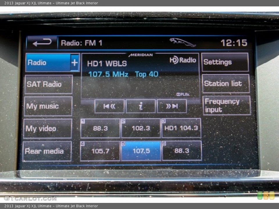 Ultimate Jet Black Interior Audio System for the 2013 Jaguar XJ XJL Ultimate #82175009