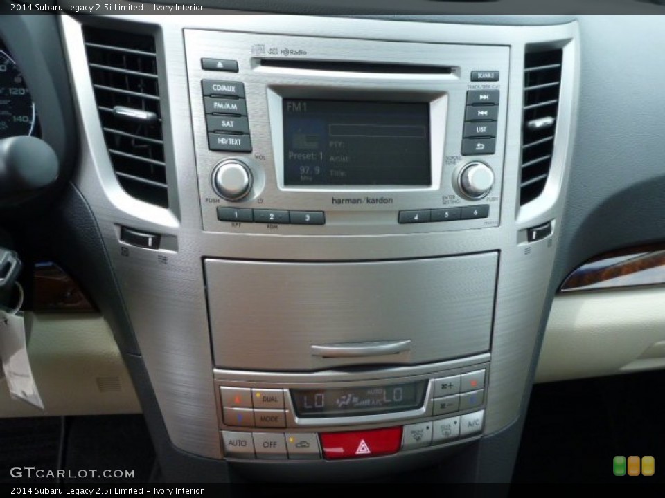 Ivory Interior Controls for the 2014 Subaru Legacy 2.5i Limited #82175080