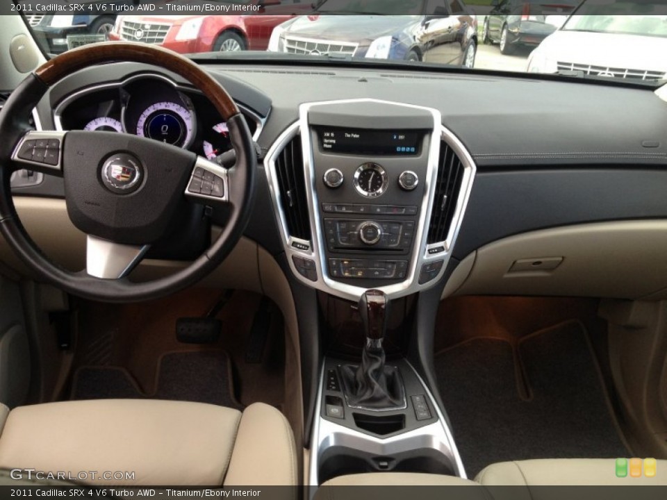 Titanium/Ebony Interior Dashboard for the 2011 Cadillac SRX 4 V6 Turbo AWD #82183077