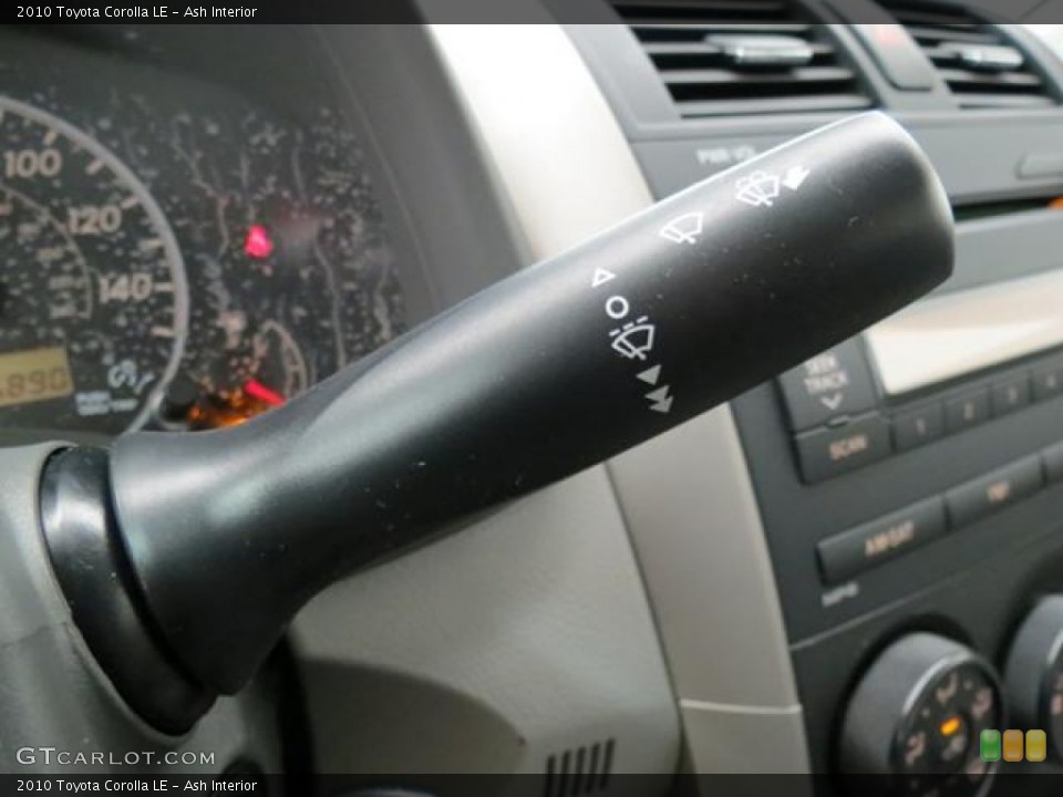 Ash Interior Controls For The 2010 Toyota Corolla Le