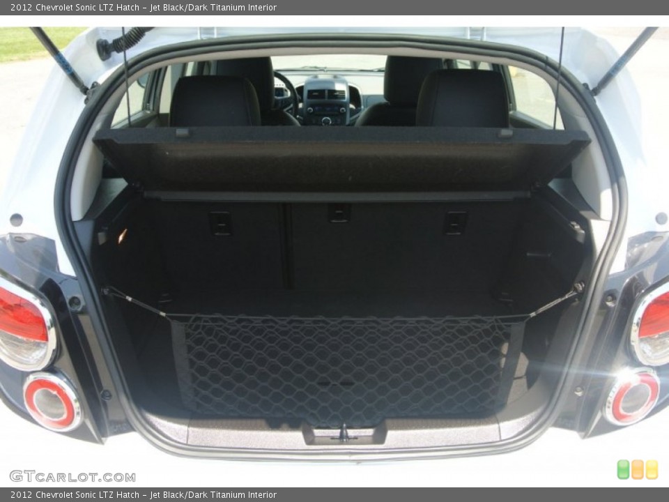 Jet Black/Dark Titanium Interior Trunk for the 2012 Chevrolet Sonic LTZ Hatch #82203082