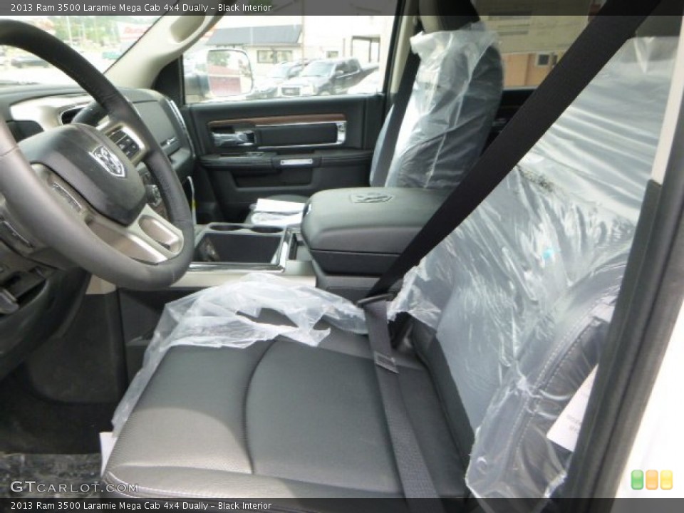 Black Interior Photo for the 2013 Ram 3500 Laramie Mega Cab 4x4 Dually #82210866